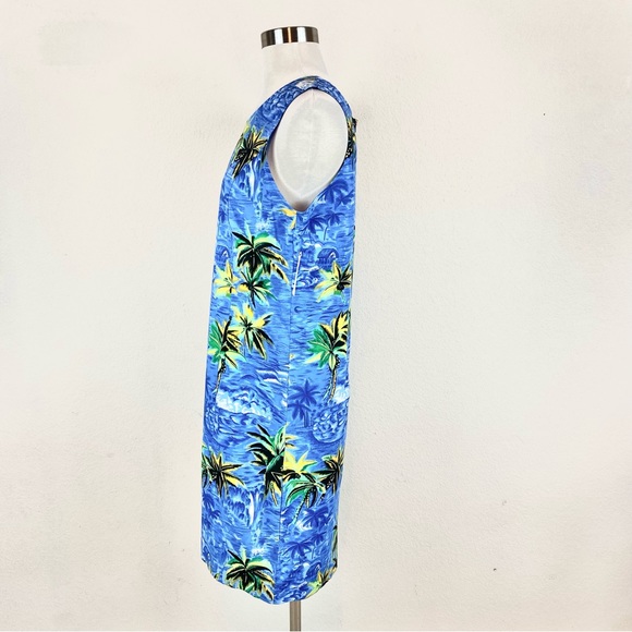 Peter Popovitch Palm Tree Midi Summer Dress NWT - Picture 3 of 9